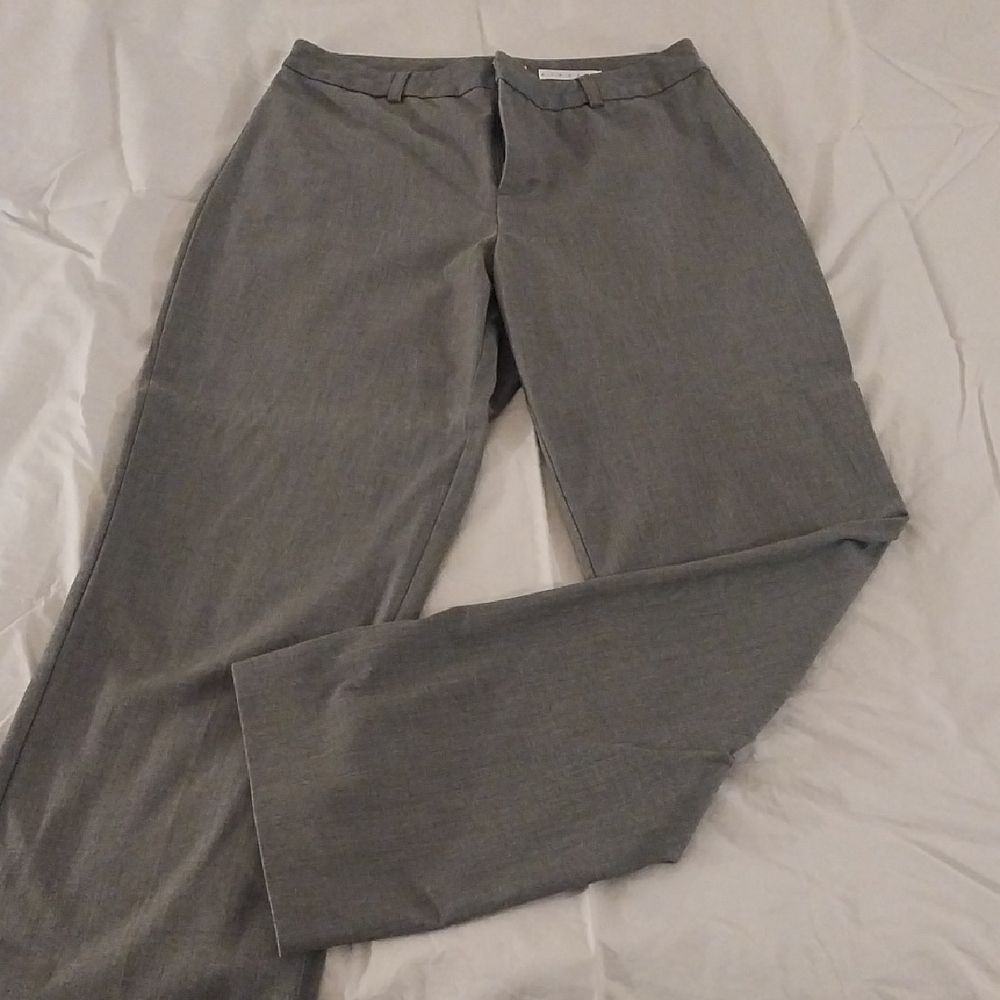 Old Navy Women's Gray Straight-Leg Dress Pants